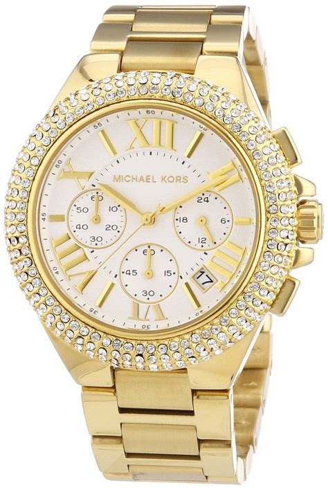 gold watch women's michael kors